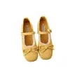 Sapatos Mary Jane Vermelhos para Mulheres 2026 Novo Primavera e Verão com Borda de Renda Estilo Fada Leves Salto Escondido Sapatos Vermelhos