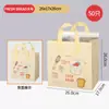 Bolsa Térmica Desechable Papel de Aluminio Para Llevar Comercial Horneado Postre Pastel Tiramisú Tela No Tejida Bolsa de Mano