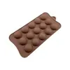 Molde de silicone geométrico de cereja para chocolate, molde de gelo, molde para pudim de gelatina, doce, molde para vela