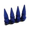 Tampa de válvula de pneu de automóvel tampa de válvula de motocicleta liga de alumínio pontiaguda tampa de válvula universal curta 4,5 cm