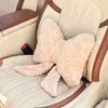 Apoio de Cabeça e Lombar para Carro Chuva Azul Novo Produto Almofada de Cintura para Carro Travesseiro de Pescoço para Carro Plush de Inverno Simples