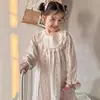 Bata de Noche para Niñas de Algodón Puro Gasa Clase A Verano Pijamas Infantiles para Niñas y Bebés Nuevo Estilo 2026 Ropa de Casa para Niños Mayores
