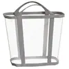 Cesta de Lavandería Sucia de Malla, Bolsa Plegable para Guardar Juguetes, Cesta Organizadora de Ropa Sucia, Cesta de Lavandería Sucia para Lavadora y Baño