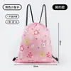 Bolsa de Armazenamento Impermeável Infantil para Separação Úmido/Seco, Esportes Aquáticos Específicos para Natação, Fitness, Roupa de Banho com Grande Bolsa de Cordão