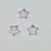 Estrella luminosa de color acrílico hecha a mano, accesorios de resina para bricolaje, pegamento en crema, material de carcasa para teléfono móvil, venta al por mayor