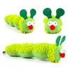 Brinquedo de lagarta com catnip e fruta de forca, autônomo, interativo, resistente a arranhões, mastigável, brinquedo de pelúcia para gatos de estimação