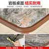 Mesas e Cadeiras Externas Mojia para Pátio e Jardim, Mesas de Liga de Alumínio e Madeira Plástica, Conjunto de Mesa e Cadeiras de Lazer Externas para Terraço de Villa