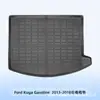 Europa para Ford Kuga 2013-2018 Combustível 3D Material para Todas as Estações Tpe Tapetes do Chão Tapete do Porta-malas