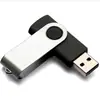 Memoria USB Giratoria Personalizada de Color Brillante Licitación Empresarial Pequeña Capacidad 2G 4G 8G 16G 32G 64G Logotipo Corporativo Exposición