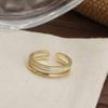 Anillo de perla de conejo con diseño de nicho para mujer, estilo Hepburn, moderno, elegante, de celebridades de Internet, combinable, de alta gama, abierto.