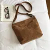 Nova bolsa de ombro de grande capacidade transfronteiriça 2026, bolsa tote feminina fosca, bolsa de axila, bolsa transversal estilosa