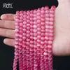 Cuentas redondas semiacabadas de cristal ojo de gato en stock del fabricante, cuentas sueltas para hacer joyería DIY, accesorios para pulseras y collares, venta al por mayor