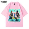 Camiseta de manga corta para hombre, diseño de nicho de verano, estilo americano, de estilo urbano independiente, marca de moda, venta al por mayor transfronteriza.