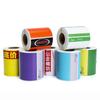 Rollo de etiquetas autoadhesivas hechas a medida etiquetas en rollo con estampado en caliente pegatinas etiquetas de certificado personalizadas papel de etiqueta logotipo escrito a mano