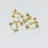 Convertidores de Aretes de Clip para Orejas No Perforadas Japoneses y Coreanos Ajustables en Espiral Accesorios de Clips para Orejas Ajustables
