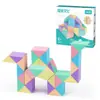 Regla Mágica Infantil 24 Secciones 36/48/72 Piezas Educativo Aprendizaje Temprano Jardín de Infancia Set Completo Cubo Mágico Plegable Juguete
