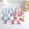 Bonito Telefone Móvel Pingente Bead Cadeia DIY Telefone Móvel Caso Frisado Flor Temporada Sanrio Chaveiro Boneca Pendurado Pingente Saco Pingente