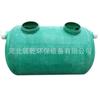 Fabricante en stock FRP tanque séptico separador de aceite 100 metros cúbicos terminado tanque de sedimentación enterrado de tres rejillas tanque de almacenamiento de agua