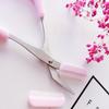 Artefacto coreano para recortar cejas, juego de tijeras para recortar cejas, tijeras de belleza con peine, tijeras pequeñas para cejas, empaque de tarjeta coreana