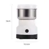 Molino de Granos Transfronterizo para el Hogar Pequeña Máquina de Café de Acero Inoxidable de Comercio Exterior Molinillo Eléctrico Portátil