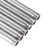 Tubería galvanizada directa de alambre exterior alambre de doble cabeza alargado tubería de agua tubería de acero al carbono alambre exterior 6 puntos estante retro tubería corta galvanizada