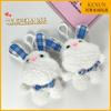 Llavero de Peluche con Muñeco de Conejo Huggies, Colgante para Bolso, Juguetes Pequeños para Venta al por Mayor, Artículos Mixtos al por Mayor