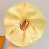 Goma para el pelo floral multicapa estilo coreano, liga para el pelo de alta gama, cuerda para moño estilo perezoso, accesorio elástico para el pelo