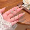 Pendientes de Copo de Nieve de Venta Caliente Transfronterizos, Nicho de Borla Larga, Pendientes de Lujo Accesible, Joyería Elegante de Moda, Pendientes para Perforación de Oreja
