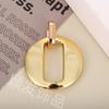 Hebilla de Cadena Acrílica Galvanoplastia UV DIY Herrajes para Equipaje Accesorios de Cadena Colgante Hebilla Abierta Accesorios de Joyería al por Mayor
