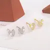 Brincos Femininos de Pérola em Forma de Coração de Alto Padrão Simples Estilo Coreano Versátil para o Dia a Dia Mini Brincos Pequenos Exquisitos Não Precisam Ser Removidos para Dormir