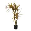Estilo Nórdico Planta Verde Artificial Drácenas Sala de Estar Drácenas Biónicas Falsas Árbol Orquídea Tiyang Adornos de Piso Plantas Falsas en Maceta