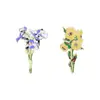 [Insignia Personalizada] El Más Vendido en Comercio Exterior Van Gogh Iris Girasol Accesorios Broche Accesorios para Ropa Más Fácil de Combinar Pin
