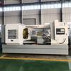 Torno CNC Shandong three Machine ck61100 sistema CNC Guangzhou 61100 torno CNC de bancada plana