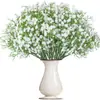 Flor Artificial Gipsofila High-End Flor Falsa Única PU Flor de Cola Macia Buquê de Casamento Buquê com Toque Real Ornaments Atacado