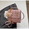 Mochila Escolar Feminina Estilo Coreano Moda Retrô Mochila Pequena de Viagem 2025 Nicho Simples Tendência Bolsa de Estudante