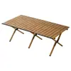 ¡Guau, Mesa y Sillas de Camping Portátiles para Almacenamiento al Aire Libre Hechas a Medida, Mesa Plegable para Camping, Mesa Plegable para Viajes y Ocio