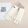 Guantes de Moda Cálidos y a Prueba de Frío de Nuevo Estilo Otoño e Invierno de Longitud Extendida, Estilo Casual Simple, Calentadores de Brazos