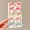 Ligas para el cabello de alta elasticidad para niñas pequeñas, cuerdas para el cabello de bebé y niños, accesorios para el cabello para trenzar de niñas, suaves con el cabello, diademas, accesorios para el cabello, diademas elásticas, adornos para el cabello