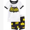 Traje de verano, ropa con aire acondicionado, pijamas de dibujos animados de algodón para niños, camiseta de manga corta de Spider-Man, ropa para el hogar, ropa para niños