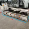 Olla de Acero Inoxidable Comercial Multi-Cabezal para Gachas, Hervidor de Sopa, Olla de Presión para Sopa