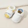 Zapatos de Algodón para Bebé de Otoño e Invierno para Hombres y Mujeres, Cubrezapatos Suaves con Suela Flexible y Forro de Felpa para 0-1 Años, Anticaídas, Engrosados, Cálidos y Cómodos