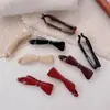 Pinza de Pelo de Plátano con Lazo Personalizado Retro para Mujer, Pinza Sencilla y Versátil para Coleta, Accesorio para el Cabello de Pinza Retorcida para la Parte Posterior de la Cabeza