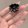 Presilha de Garra Pequena de Pérola Simples Versátil para Mulheres Parte de Trás da Cabeça Penteado Semi-Preso Presilha Tubarão Adequada para Cabelos Finos Acessórios de Cabelo