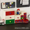 Papelaria Cosméticos Caixa Organizadora Dopamina para Desktop Entrada do Dormitório Rack Organizador de Mesa Caixa Organizadora