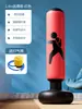 Saco de Boxeo Inflable para Niños, Columna de Boxeo de Pie para Uso en Casa, Equipo de Entrenamiento de Saco de Arena, Objetivo de Boxeo de Pie para Niños