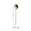 304 Ouro Espelhado Português Estilo Ocidental Faca Garfo Colher Talheres Faca de Bife Garfo Colher de Sobremesa Garfo Colher de Café Hashi