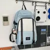 Mochila de Trabalho Cor Preto Ônix para Alunos do Ensino Médio, Alunos do Ensino Fundamental, Mochila Escolar de Grande Capacidade, Mochila de Viagem para Computador Masculina e Feminina, Mochila Moderna e Descolada