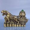 Lingote de Cobre Estilo Antiguo Adorno de Tigre de Año Nuevo, Animal del Zodiaco Propicio Tigre de Dinero, Decoración de Coche, Decoración del Hogar Sala de Estar