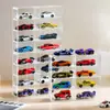 Temu Transfronterizo Domeka Hot Wheels Modelo de Coche de Juguete de Aleación Caja de Almacenamiento Soporte de Exhibición Vitrina Acrílica