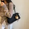 Bolso de axila retro de nicho de gran capacidad estilo coreano para mujer, nuevo bolso de hombro para el trabajo 2026, bolso tote moderno y elegante